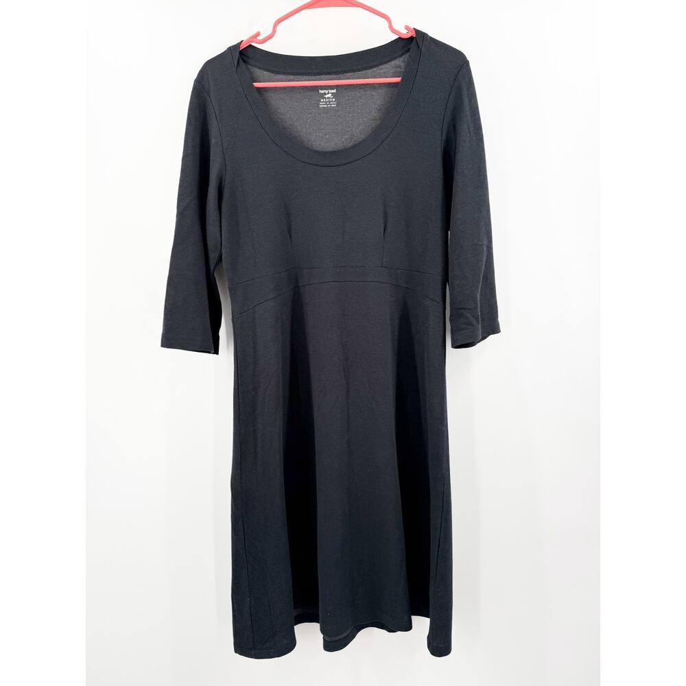 Horny Toad Toad & Co Dress Women's Size Medium Gray Cotton Stretch Casual Light
